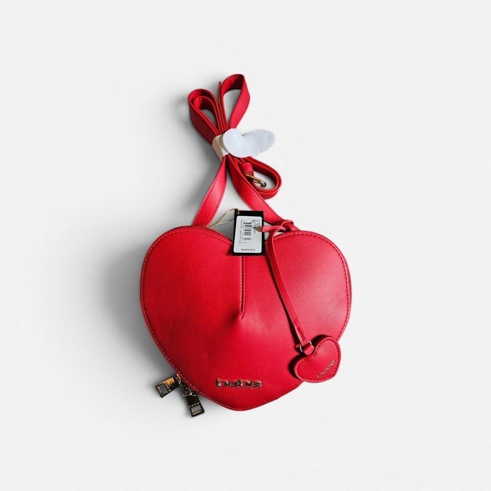 bebe Heart Crossbody